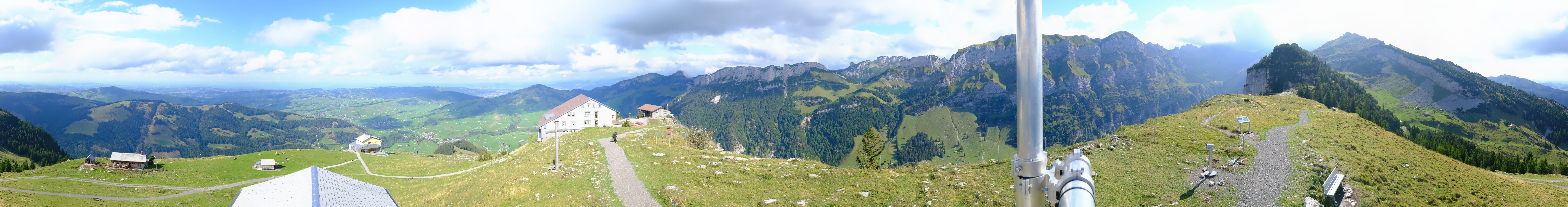 Archiv Foto Webcam Ebenalp Bergstation