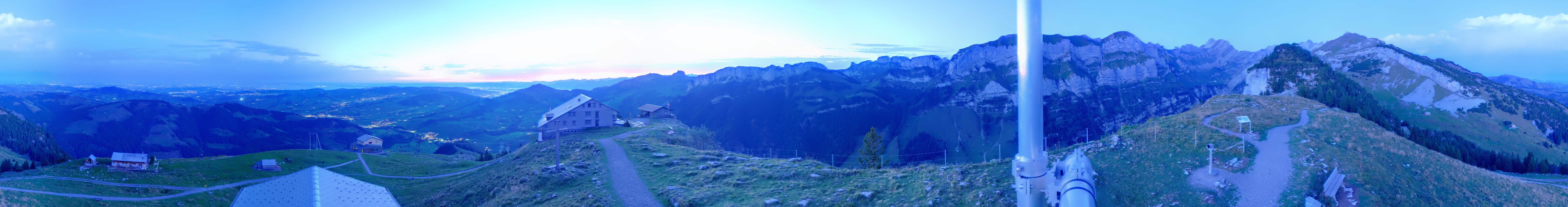 Archiv Foto Webcam Ebenalp Bergstation
