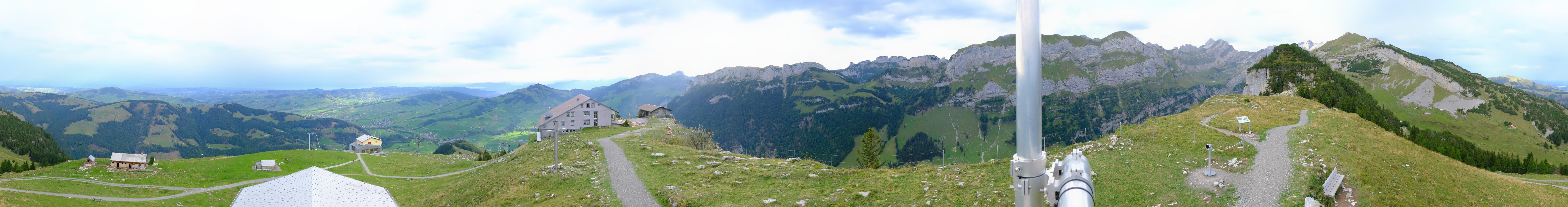 Archiv Foto Webcam Ebenalp Bergstation
