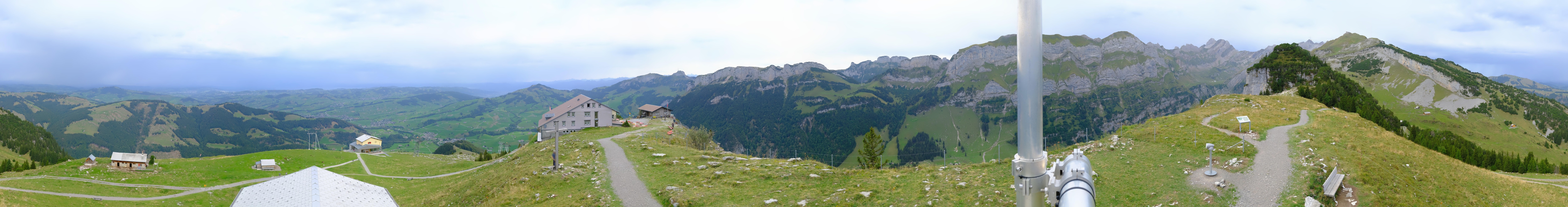 Archiv Foto Webcam Ebenalp Bergstation