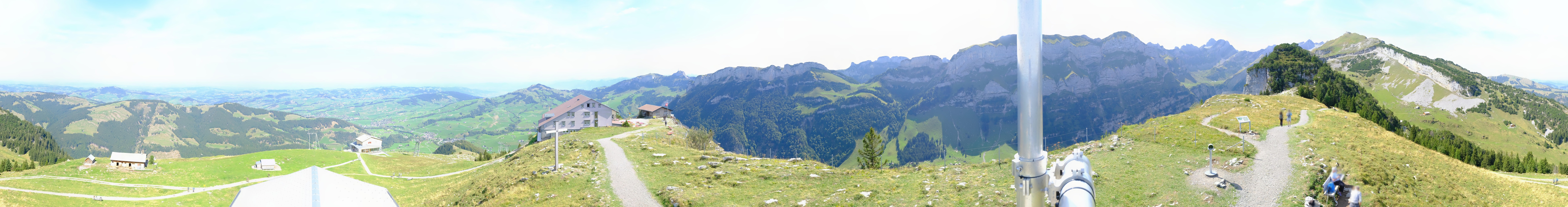 Archiv Foto Webcam Ebenalp Bergstation