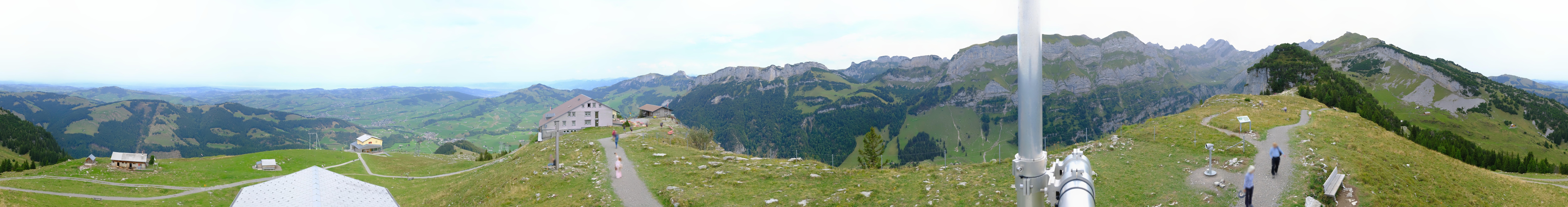 Archiv Foto Webcam Ebenalp Bergstation