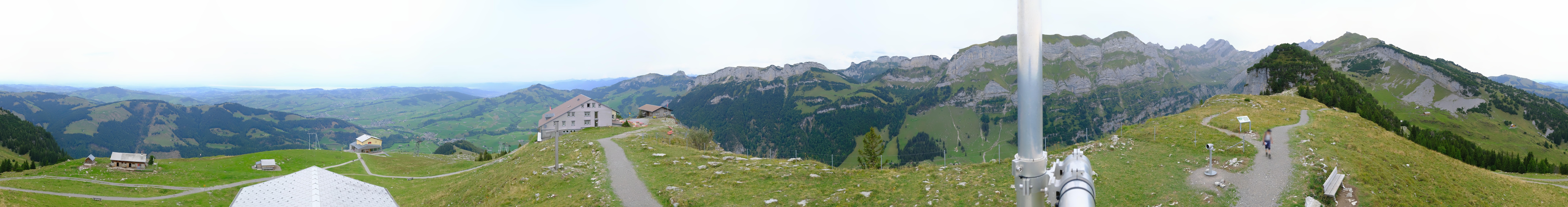 Archiv Foto Webcam Ebenalp Bergstation