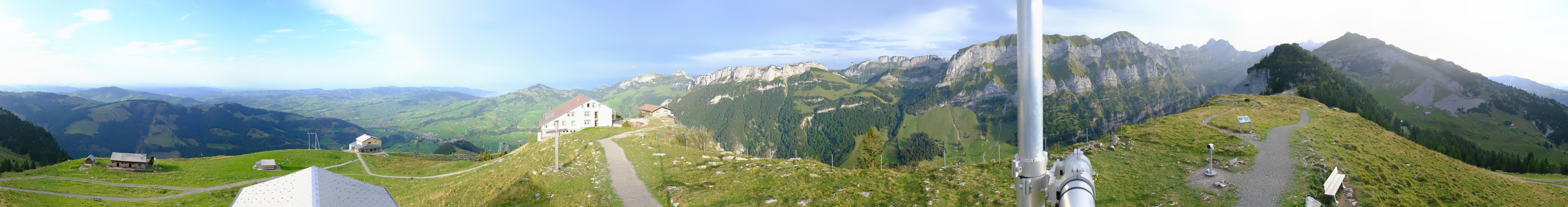Archiv Foto Webcam Ebenalp Bergstation