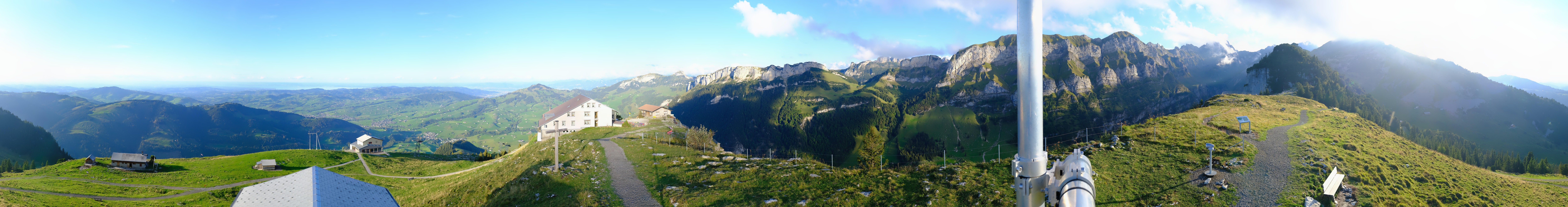 Archiv Foto Webcam Ebenalp Bergstation