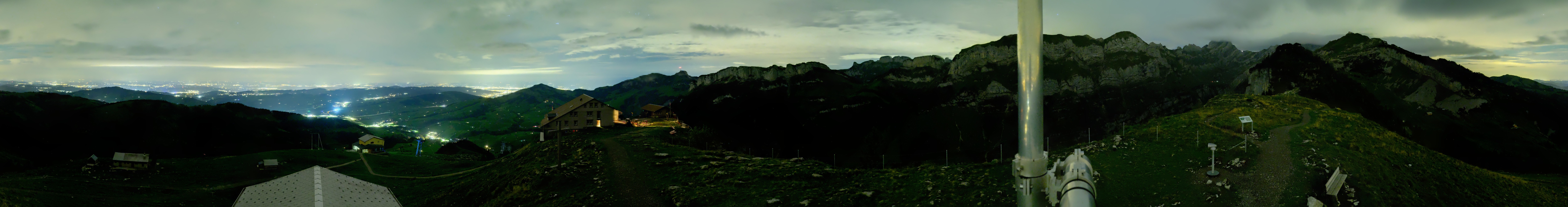 Archiv Foto Webcam Ebenalp Bergstation