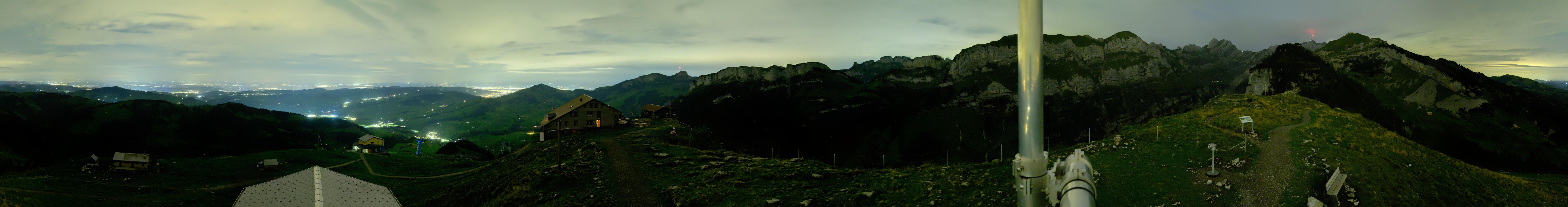Archiv Foto Webcam Ebenalp Bergstation