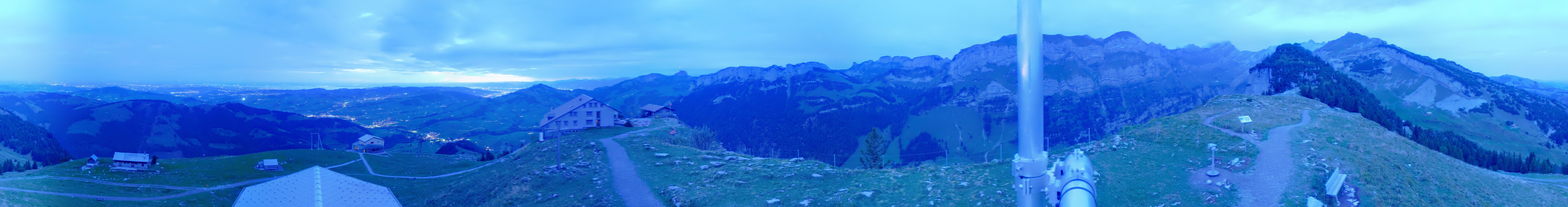Archiv Foto Webcam Ebenalp Bergstation