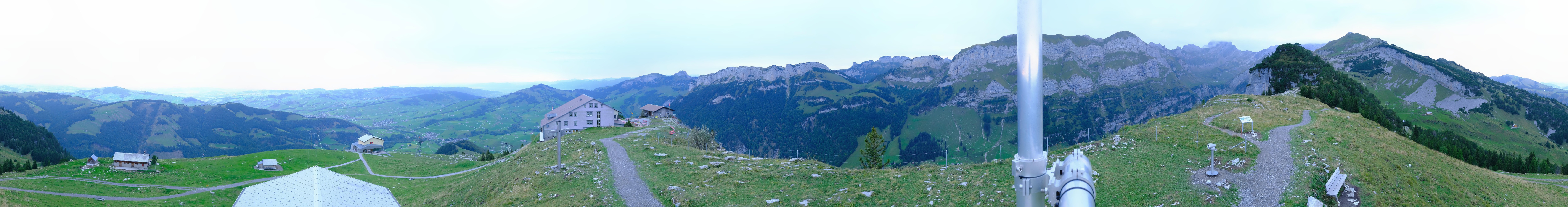 Archiv Foto Webcam Ebenalp Bergstation