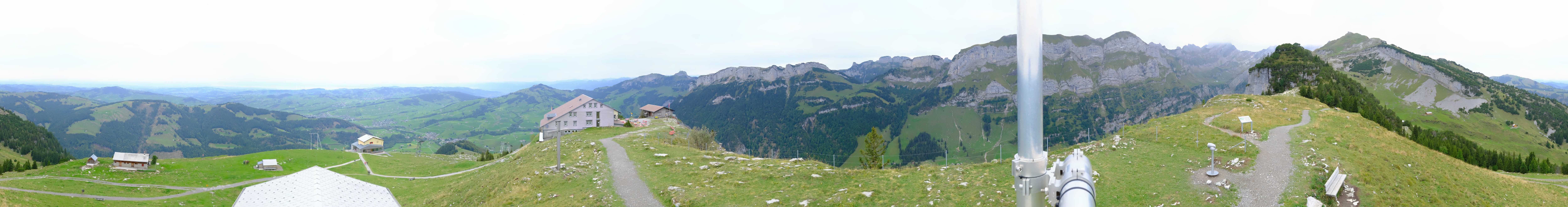 Archiv Foto Webcam Ebenalp Bergstation