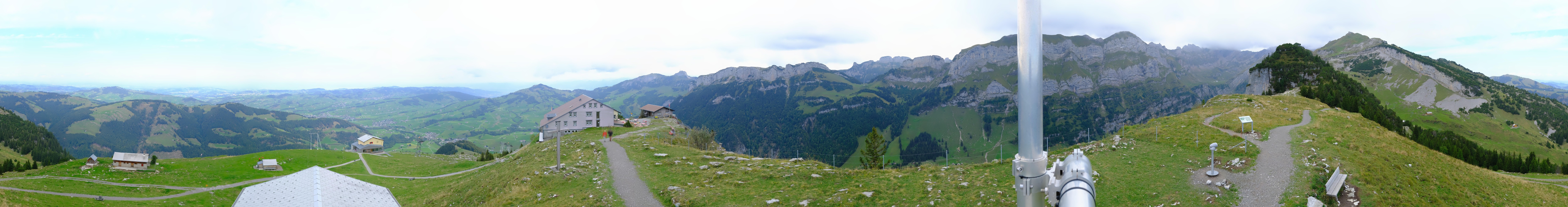 Archiv Foto Webcam Ebenalp Bergstation