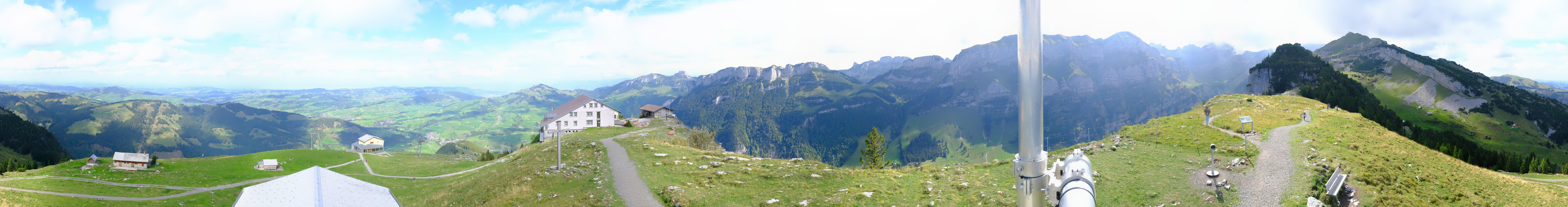 Archiv Foto Webcam Ebenalp Bergstation