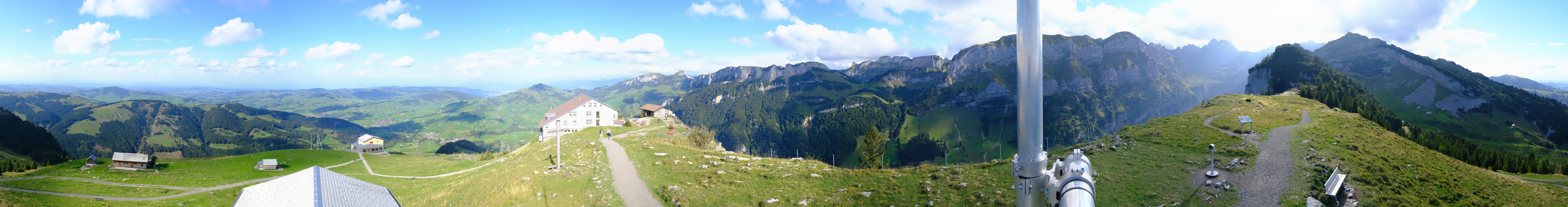 Archiv Foto Webcam Ebenalp Bergstation