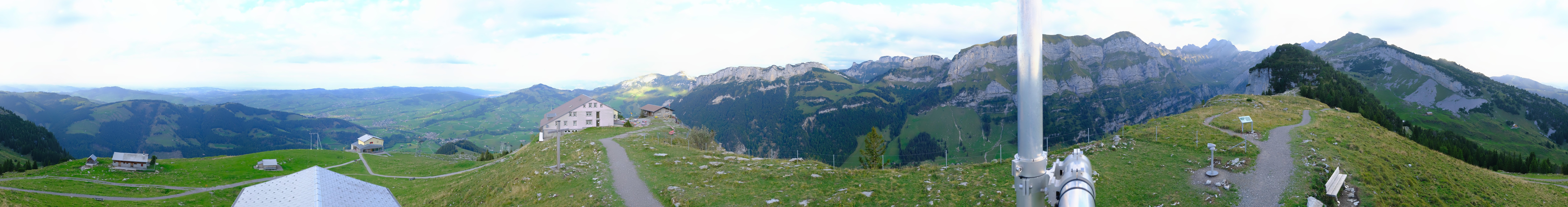 Archiv Foto Webcam Ebenalp Bergstation