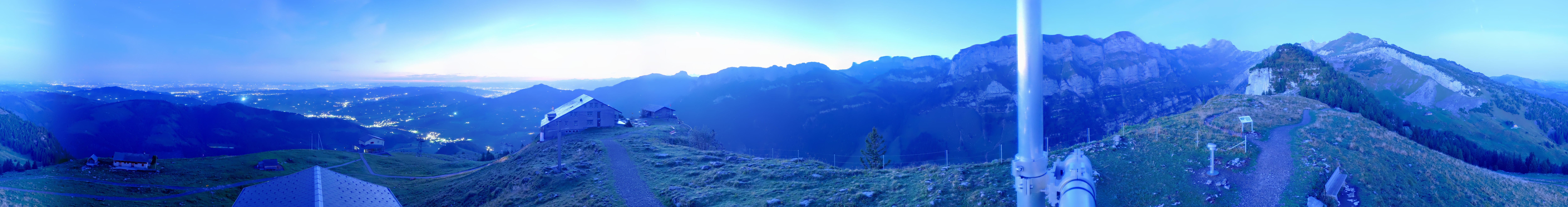 Archived image Webcam Ebenalp Top Station