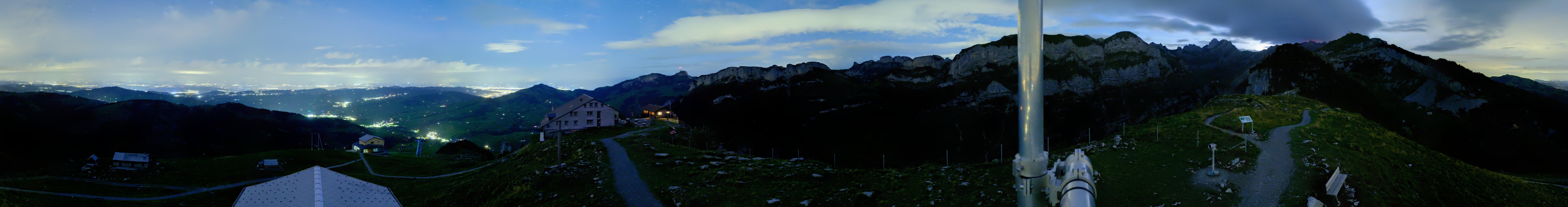 Archived image Webcam Ebenalp Top Station