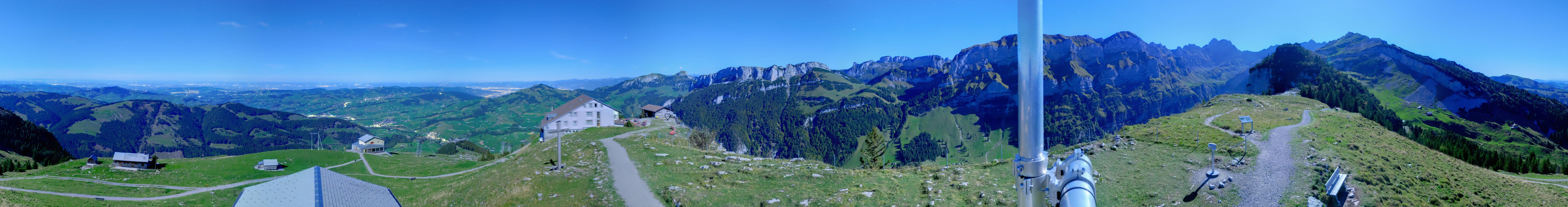 Archiv Foto Webcam Ebenalp Bergstation