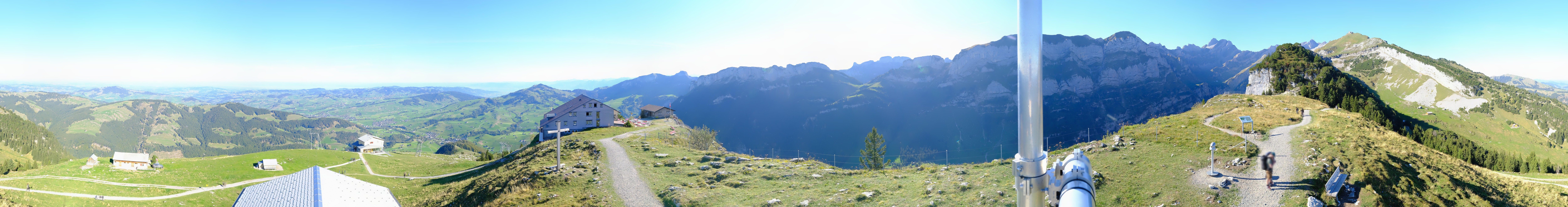 Archiv Foto Webcam Ebenalp Bergstation