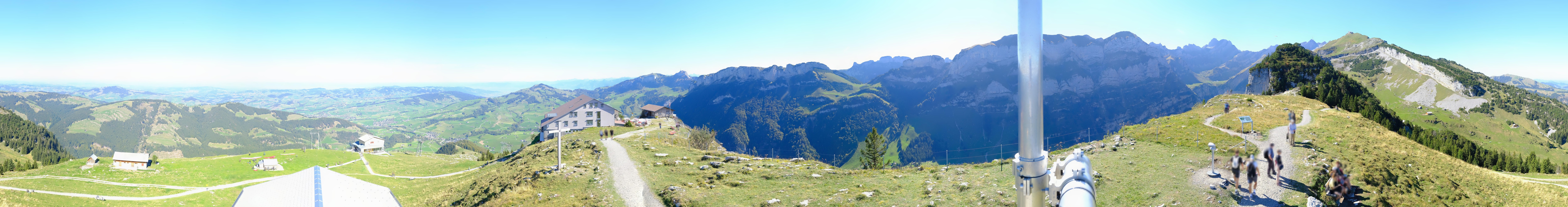 Archiv Foto Webcam Ebenalp Bergstation