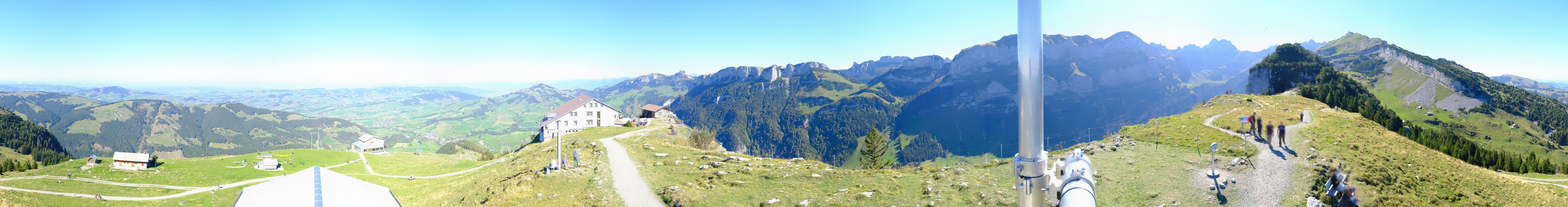 Archiv Foto Webcam Ebenalp Bergstation