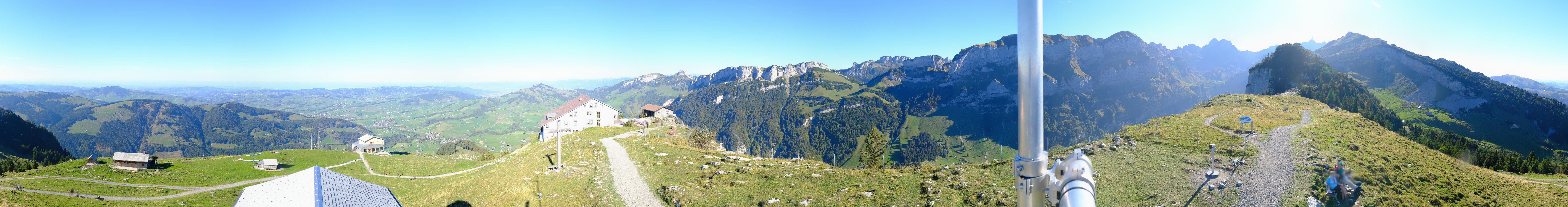 Archiv Foto Webcam Ebenalp Bergstation