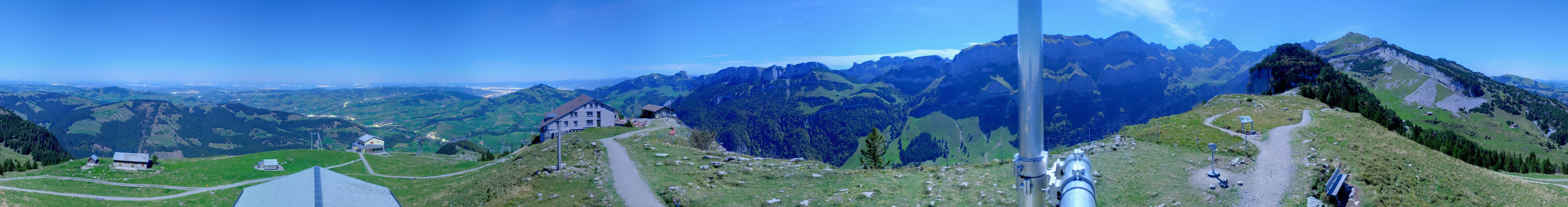 Archiv Foto Webcam Ebenalp Bergstation