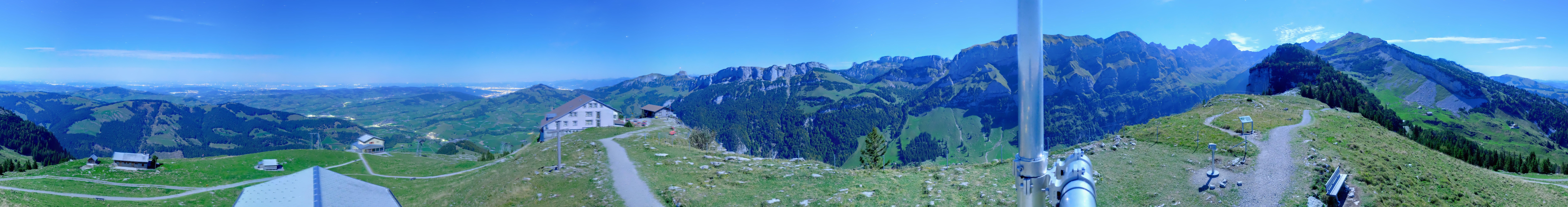 Archiv Foto Webcam Ebenalp Bergstation