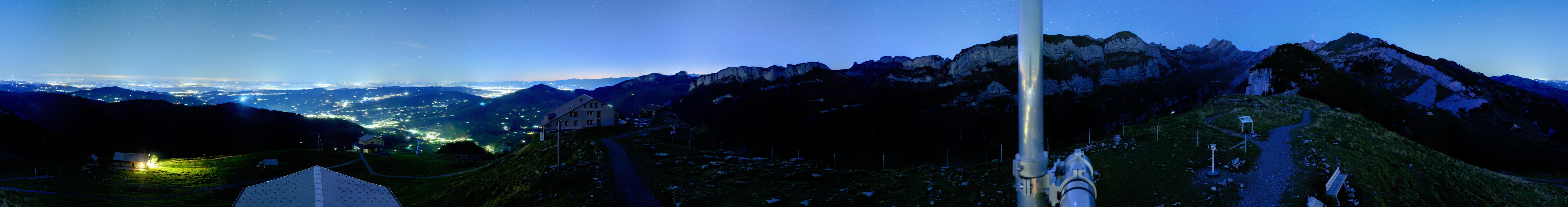 Archiv Foto Webcam Ebenalp Bergstation
