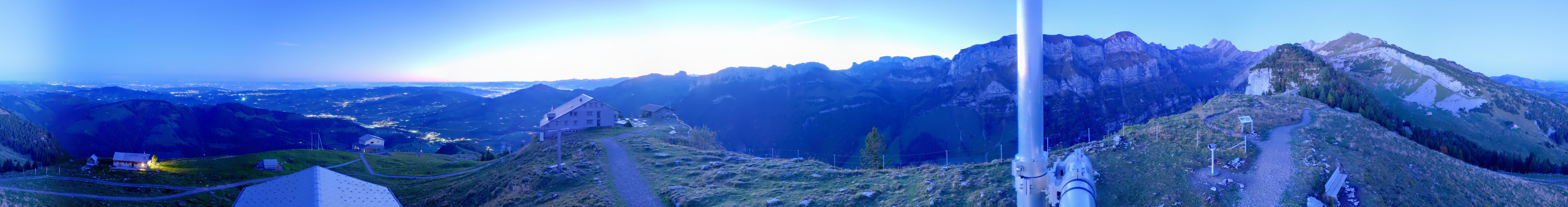 Archiv Foto Webcam Ebenalp Bergstation