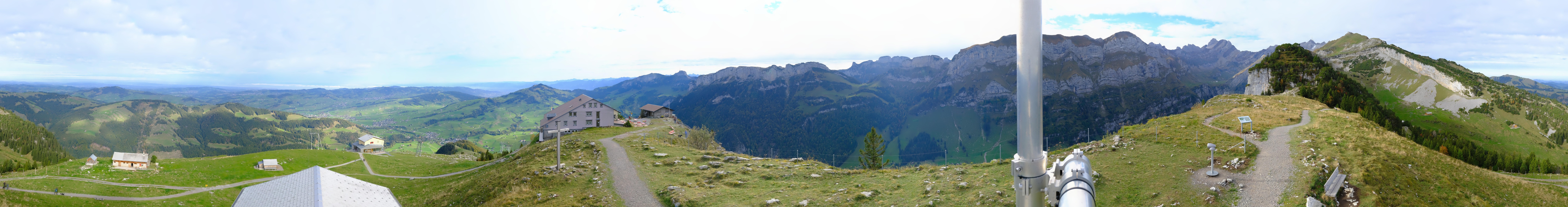 Archiv Foto Webcam Ebenalp Bergstation