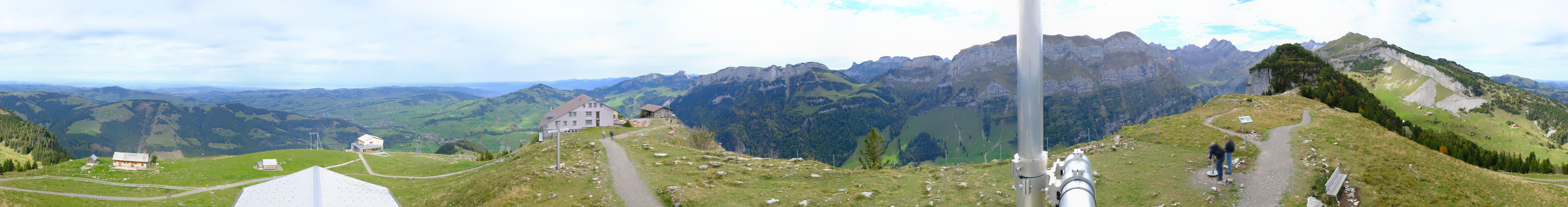 Archiv Foto Webcam Ebenalp Bergstation