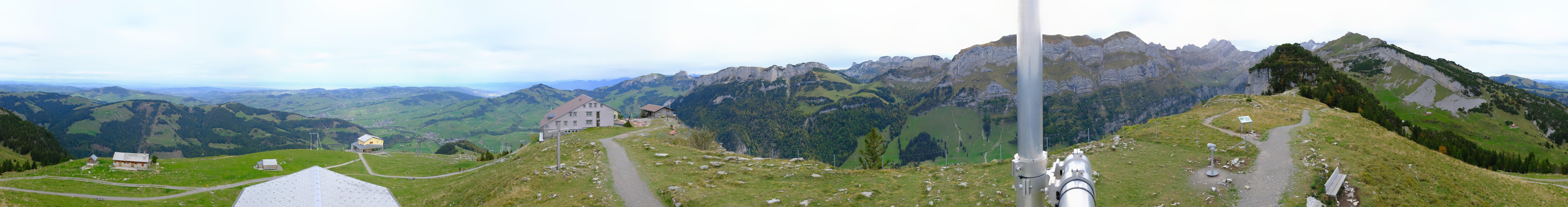 Archiv Foto Webcam Ebenalp Bergstation