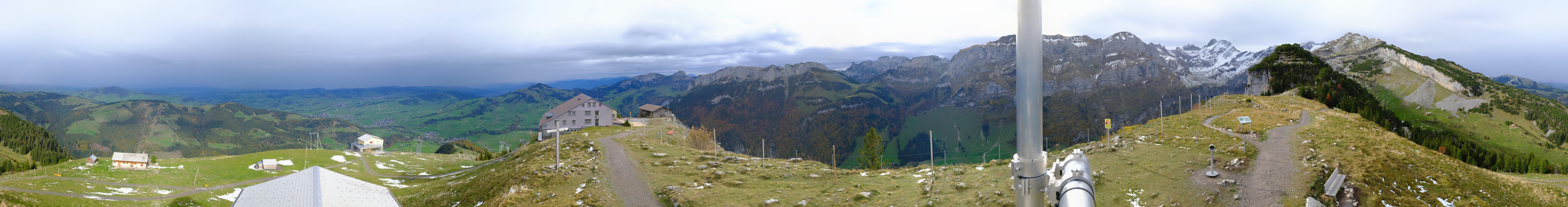 Archiv Foto Webcam Ebenalp Bergstation