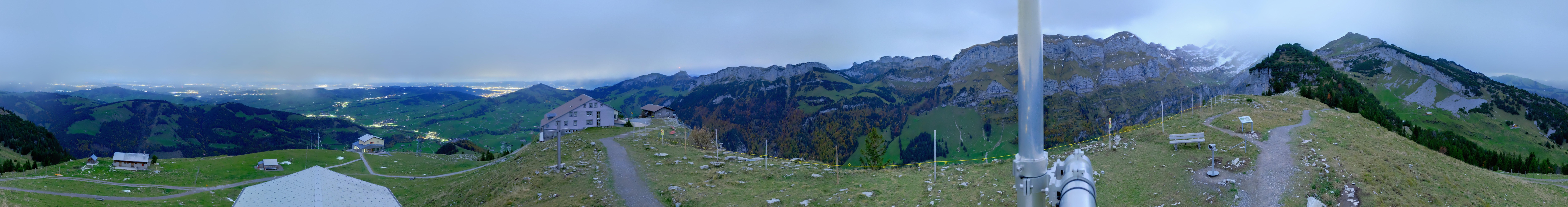 Archived image Webcam Ebenalp Top Station