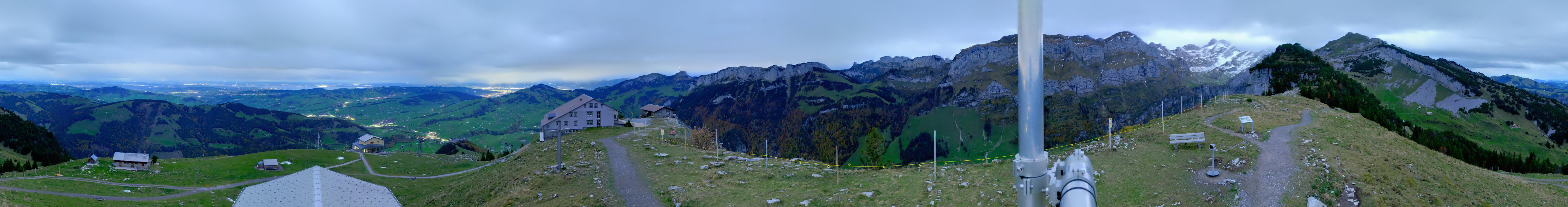 Archived image Webcam Ebenalp Top Station