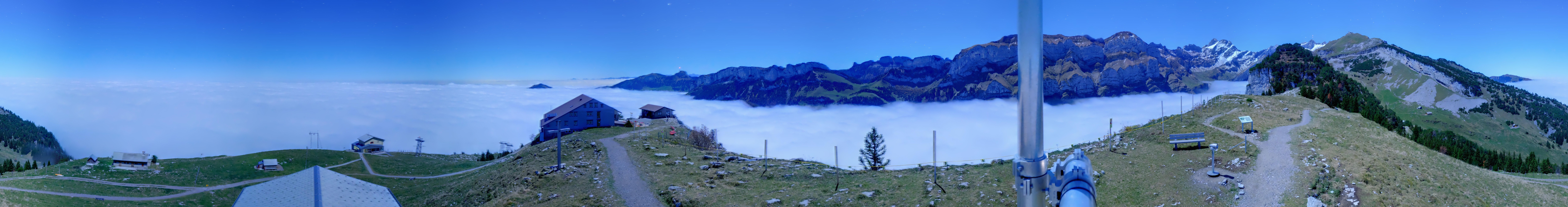 Archiv Foto Webcam Ebenalp Bergstation