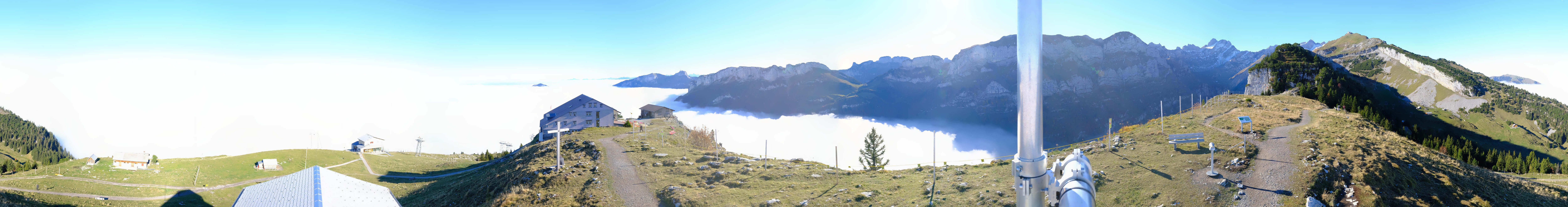 Archiv Foto Webcam Ebenalp Bergstation