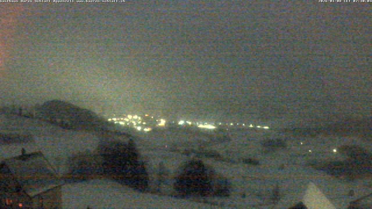 Archiv Foto Webcam Panoramablick über Appenzell