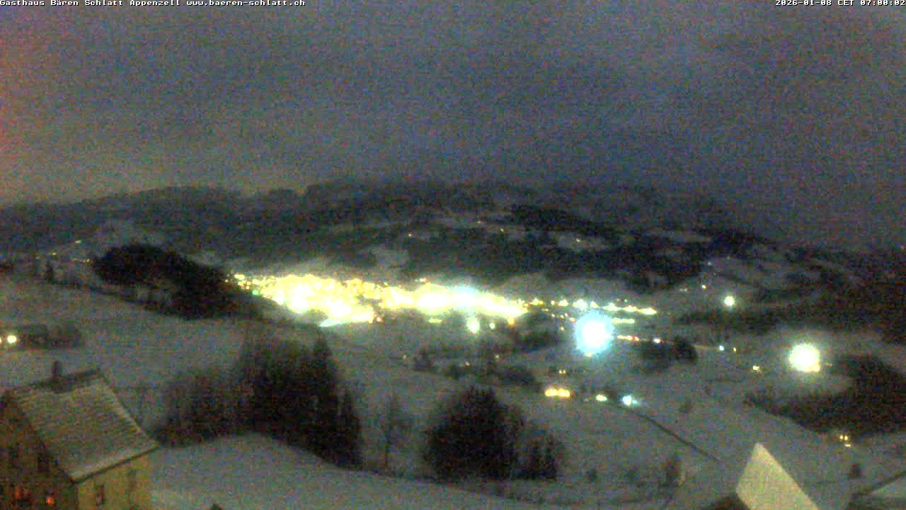 Archiv Foto Webcam Panoramablick über Appenzell