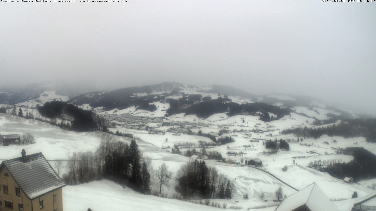 Archiv Foto Webcam Panoramablick über Appenzell