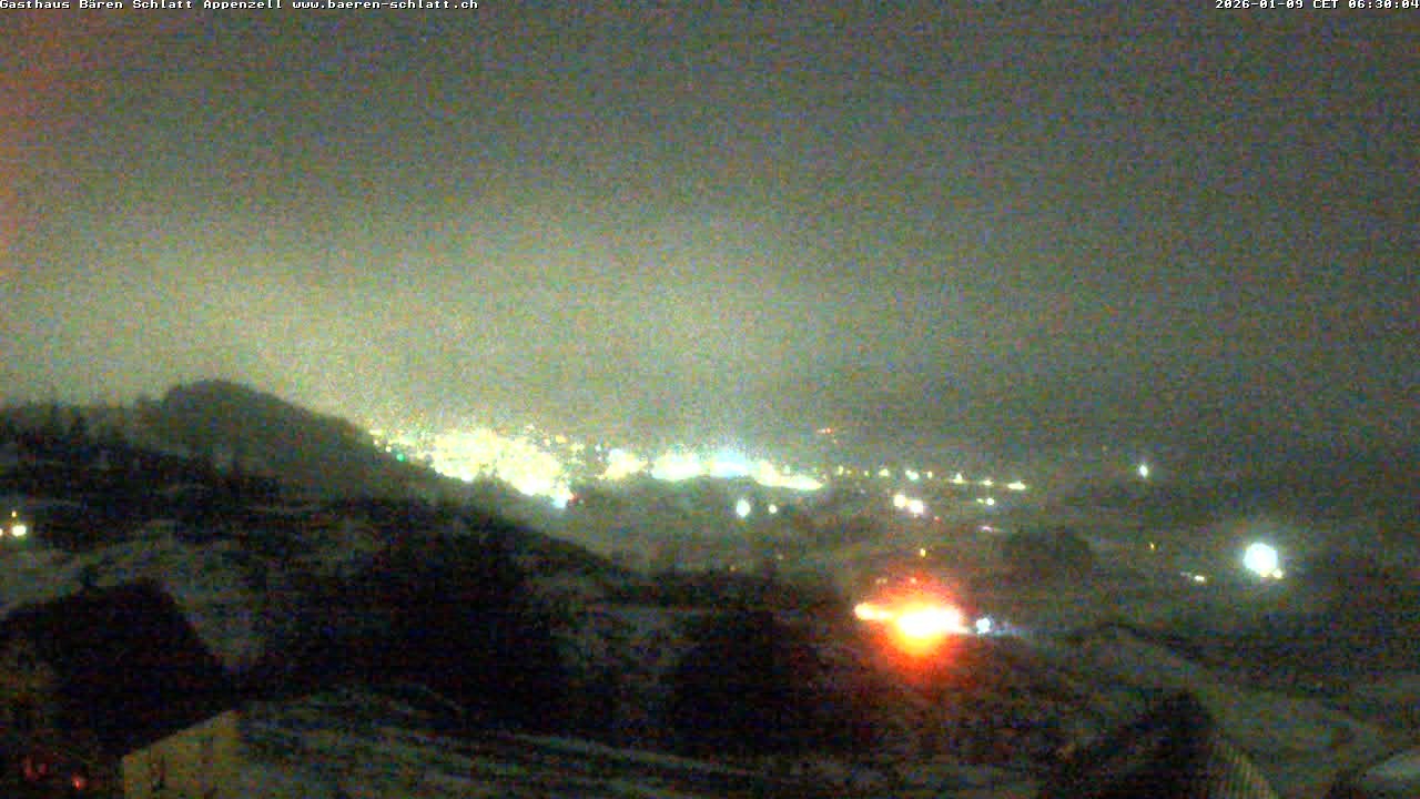 Archiv Foto Webcam Panoramablick über Appenzell