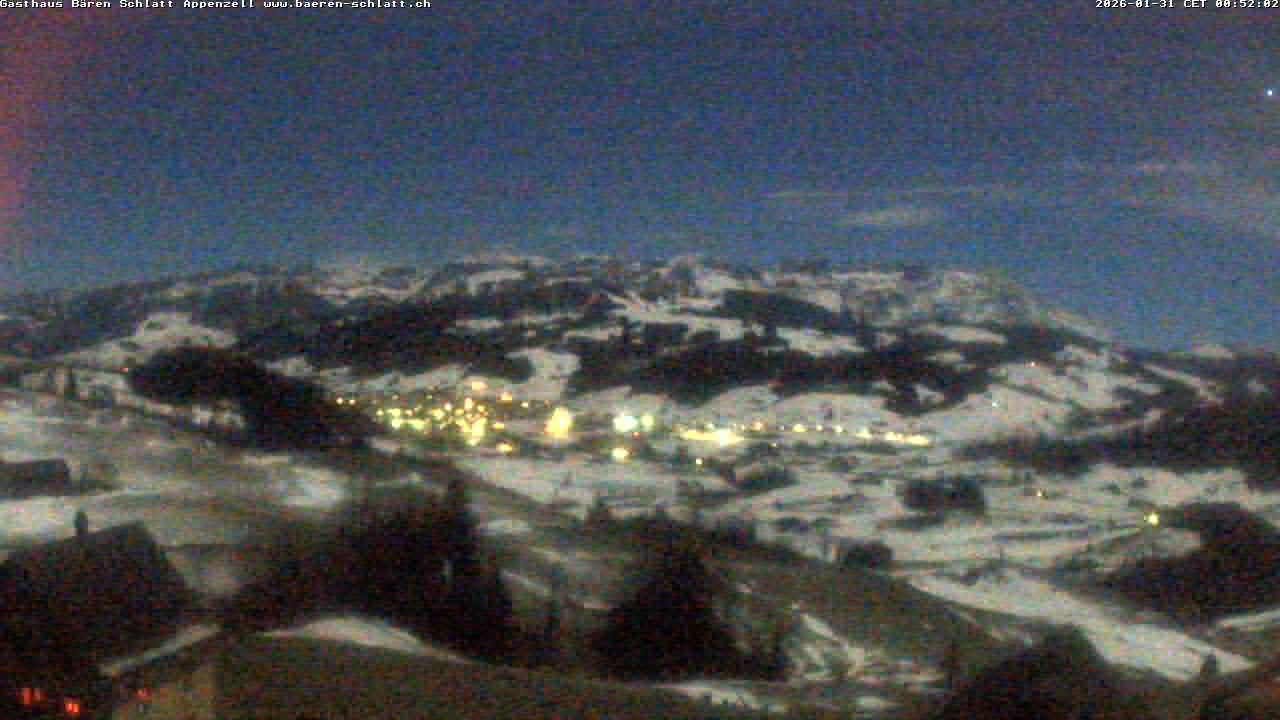 Archiv Foto Webcam Panoramablick über Appenzell