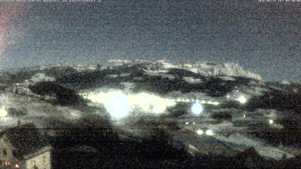 Archiv Foto Webcam Panoramablick über Appenzell