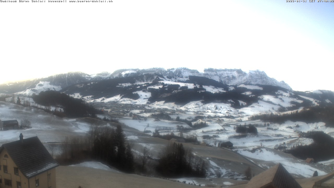 Archiv Foto Webcam Panoramablick über Appenzell