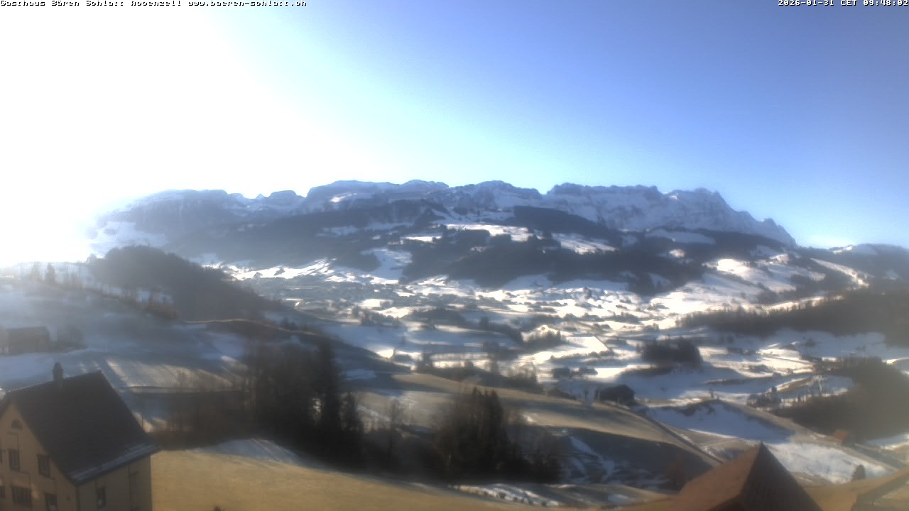 Archiv Foto Webcam Panoramablick über Appenzell
