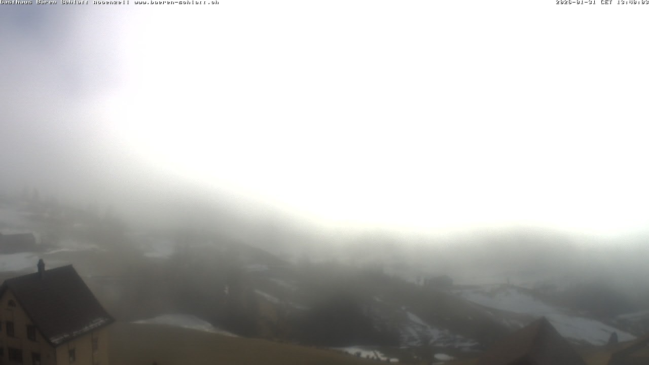 Archiv Foto Webcam Panoramablick über Appenzell