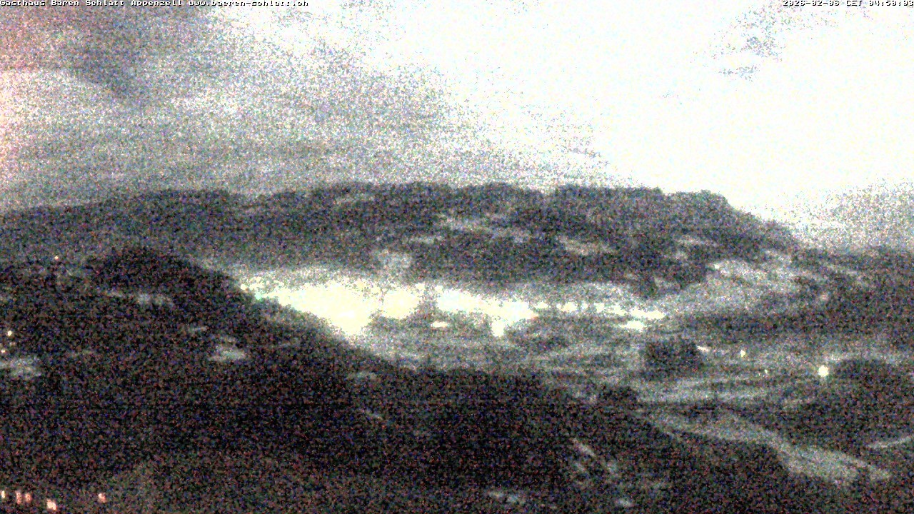 Archiv Foto Webcam Panoramablick über Appenzell