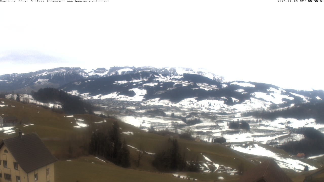 Archiv Foto Webcam Panoramablick über Appenzell