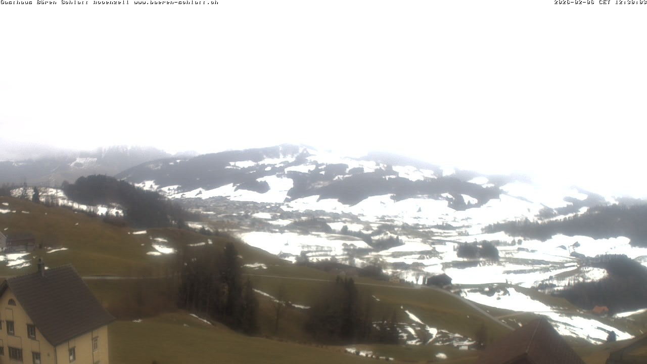 Archiv Foto Webcam Panoramablick über Appenzell