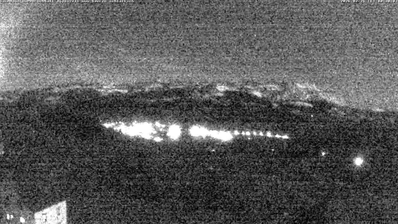 Archived image Webcam Appenzell in Switzerland